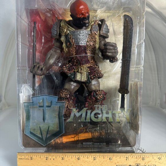 NIB THE MIGHTY TOYS The Mighty Goliath figure from David and Goliath htf RARE - Picture 12 of 12